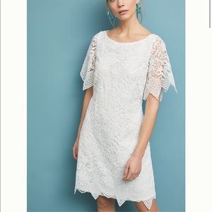 Anthropologie Dress, White, Size 12